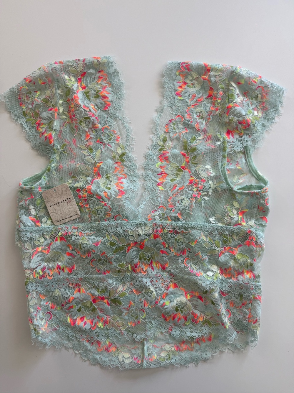 Lace Floral garden party lace tee - Picture 3 of 5